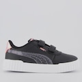 Tênis Infantil Puma Carina 3.0 Blurry Dreams V PRETO