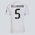 Camisa Real Madrid CF Home 25/265 Bellingham adidas Masculina BRANCO