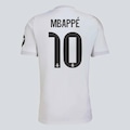Camisa Real Madrid CF Home 25/26 10 Mbappé adidas Masculina BRANCO