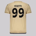 Camisa do Vasco Supporter Shore Dourada 99 Vegetti Kappa Masculina AMARELO
