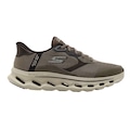 Tênis Masculino Skechers Go Walk Glide Step 2.0 Zac MARROM