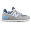 Tênis Feminino New Balance 574 V2 CINZA/AZUL ESC