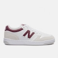 Tênis New Balance 480 Low Unissex BRANCO/VINHO