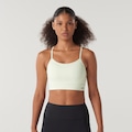 Top New Balance Basic Yoga Feminino AMARELO CLARO