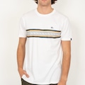 Camiseta Quiksilver Line Logo Masculina BRANCO