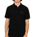 Camisa Quiksilver Polo Loia Embroidery Masculina PRETO