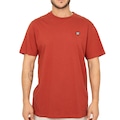 Camiseta Billabong Icon Patch Masculina VERMELHO