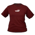 Camiseta Puma Essencial Nature 2.0 Relaxed - Feminino VINHO