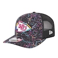 Boné New Era 970 Kansas City Chiefs Crucial Catch PRETO