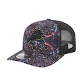 Boné New Era 970 Detroit Lions Crucial Catch Masculino PRETO