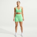 Shorts Nike Universa 5IN Feminino VERDE CLA/AZUL