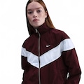 Jaqueta Nike Sportswear Woven Feminina VINHO/BRANCO