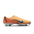 Chuteira de Campo Masculina Nike Zoom Mercurial Vapor 16 Academy KM LARANJA/AZUL