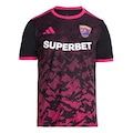 Camisa Funkbol Clube adidas Masculina PRETO/ROSA