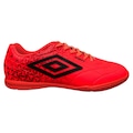 Chuteira De Futsal Indoor Umbro Class Neo - Masculino PRETO/VERMELHO