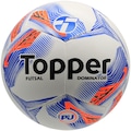 Bola De Futsal Topper Dominator Unissex BRANCO
