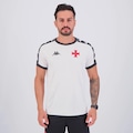 Camisa do Vasco da Gama Supporter Culture Kappa Masculina BRANCO