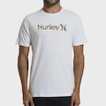Camiseta Hurley Floral Masculina BRANCO