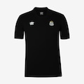 Camisa Polo do Santos 25/26 Umbro Viagem Masculina PRETO