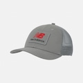 Boné New Balance Trucker Logo Unissex CINZA