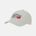 Boné New Balance 6-Panel Athletics Unissex BRANCO