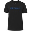 Camiseta Rip Curl New Icon Sphere Masculina PRETO