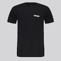 Camiseta Oakley Topography Map SS Masculina PRETO