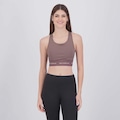 Top New Balance Sport Essentials Active Feminino MARROM