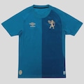 Camisa Umbro Sport III 2025 Infantil Unissex AZUL