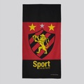 Toalha de Banho Bouton Veludo Sport PRETO