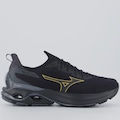 Tênis Masculino Mizuno Wave Mirai 7 PRETO