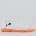 Chuteira Society Infantil Puma Future 8 Play TT BRANCO
