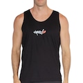 Camiseta Regata Rip Curl Script Signature GM SM26 Masculina PRETO