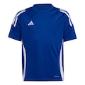 Camiseta adidas Tiro 24 Infantil AZUL/BRANCO