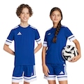 Camiseta adidas Squadra 25 Infantil AZUL/BRANCO