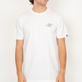 Camiseta Quiksilver Ripple Fount SM26 Masculina BRANCO
