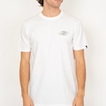 Camiseta Quiksilver Ripple Fount Plus Size SM26 Masculina BRANCO
