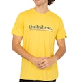 Camiseta Quiksilver The Lines SM26 Masculina AMARELO