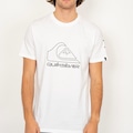 Camiseta Quiksilver New Tour Plus Size Masculina BRANCO