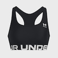 Top Fitness Under Armour Hg Authentics Mid Feminino PRETO