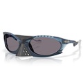 Óculos de Sol Oakley Plantaris Matte Transparent Abyss 0963 AZUL ESCURO