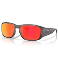 Óculos de Sol Oakley Tourniquet Matte Black Camo Prizm Ruby - Unissex PRETO