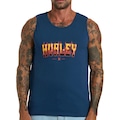 Camiseta Regata Hurley Flame SM26 Masculina AZUL ESCURO