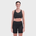 Top de Corrida Mizuno Compress Feminino PRETO