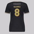 Camisa Corinthians Classic 8 Garro Feminina PRETO