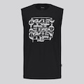 Regata Oakley Melted Metal Tank Masculina PRETO