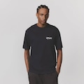 Camiseta Oakley Melted Metal SS Masculina PRETO