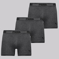 Kit 3 Cuecas Puma Boxer Sem Costura Masculina CINZA