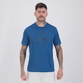Camiseta Puma Graphic Run Slogan Tee Q1 Masculina AZUL