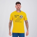 Camiseta New Era NBA Toronto Raptors Masculina AMARELO